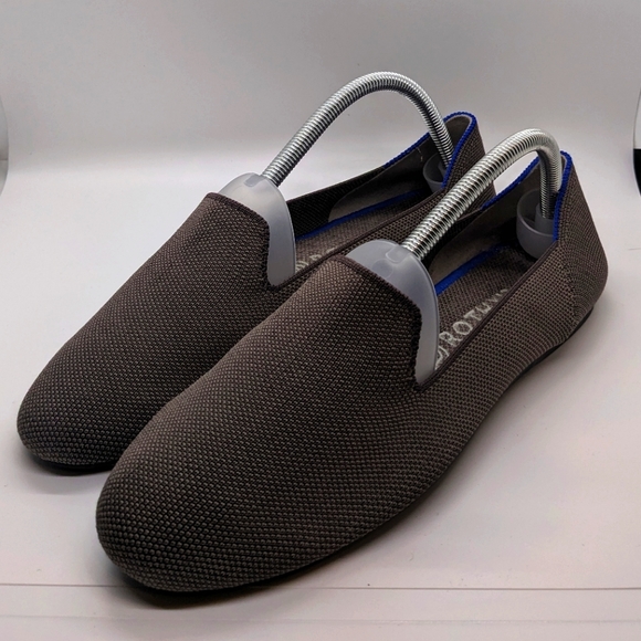 Rothy’s The Loafer in Discontinued Mocha  Retired Gray/Brown Womens Size 10 - Picture 1 of 7